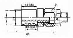 A、B、C型扣压式胶管接头(2.6～45MPa)